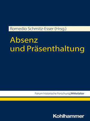 cover image of Absenz und Präsenthaltung